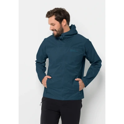 Abbildung von Jack Wolfskin Prelight 2 5 Regenjacke / wasserabweisende Jacke, Herren, Größe: Small, Dark sea