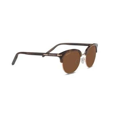 Abbildung von Serengeti Unisex Lela Sonnenbrille, Glänzendes Braun, 50/20/139