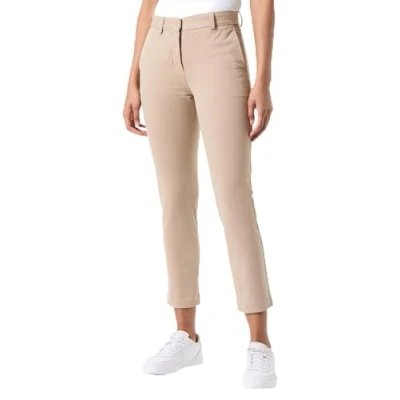 Abbildung von Tommy Hilfiger SLIM Chino, Damen, Größe: 36, Beige