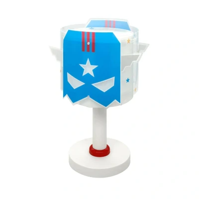 Abbildung von Dalber Kinder Tischlampe Nachttischlampe Blue Hero Superheld