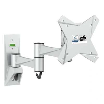 Abbildung von RICOO TÜV geprüfte PC Monitor Wandhalterung Schwenkbar Neigbar Universal für Bildschirm 13 19 24 27 32 Zoll, Halterung Wand S1711, Monitorhalterung, Bildschirmhalterung, VESA 75 x 75, 100x100 mm