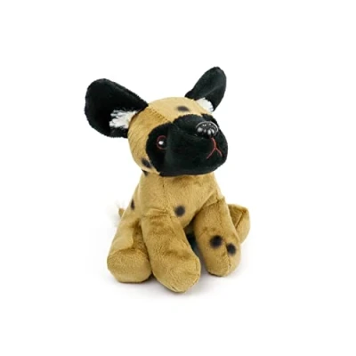 Abbildung von Zappi Co Kinder Kuschelweiches Plüschtier Perfekte kuschelige Spielgefährten für Geburtstage und besondere Anlässe(12 15cm) (Wild Dog)