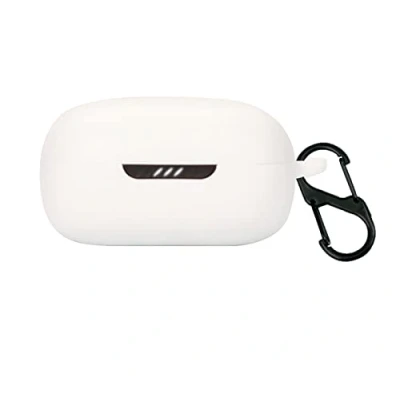Abbildung von GIOPUEY Hülle für JBL Live Pro 2 TWS, Transparent TPU Stoßfeste Schutzhülle, Ultradünn, Kein Geruch, TWS Silikon Weiß