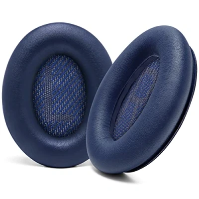 Abbildung von WC Wicked Cushions Ersatzohrpolster Kompatibel mit Bose QuietComfort 35 (QC35) &amp; 35ii (QC35ii) Kopfhörern mehr Verbesserter Komfort Haltbarkeit Midnight Blue