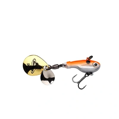 Abbildung von Berkley Pulse Spintail 21g Orange Glitter Spinner