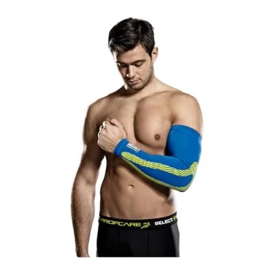 Abbildung von Select Herren Kompressions armbandage, blau, M EU