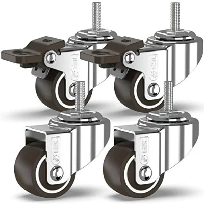 Abbildung von GBL Caster Wheels Möbelrolle Schwere Möbelrollen mit 2 Bremsen