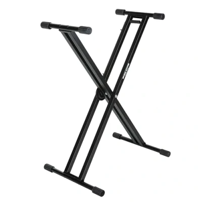 Abbildung von MUSIC STORE Keyboardständer, (KB 4 EX Doppel X Ständer für Keyboards Synthesizer Stagepianos E Pianos, Stative Tasteninstrumente, Keyboardständer), Keyboard Ständer, Stagepiano