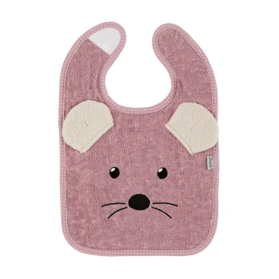 Abbildung von Sterntaler Klett LÄTZCHEN WASSERUNDURCHLÄSSIG Mabel Lätzchen für Kinder, Größe: One Size, Rosa