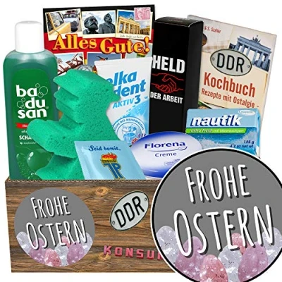 Abbildung von Frohe Ostern Geschenk zu für Ihn Spezialitäten DDR Set