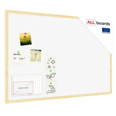 Abbildung von ALLboards Tafel Korktafel Memoboard Pinnwand Wandtafel farbiger Rahmen