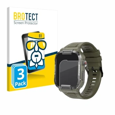 Abbildung von BROTECT Schutzglas für Carneedi Mk66 (3 Stück) Schutzfolie Panzer Folie Glas [Extrem Kratzfest 9H, Anti Fingerprint, Ultra Transparent]