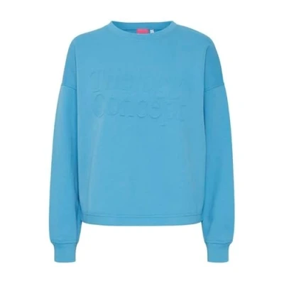 Abbildung von THEJOGGCONCEPT Damen JCSELMA Sweatshirt, 174435/Malibu Blue, XXL