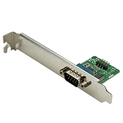 Abbildung von StarTech.com 60cm Internes USB 10 Pin Header auf Serielles RS232/ DB9 Slotblech, IDC zu RS 232/ DB 9 Slotblech Adapter