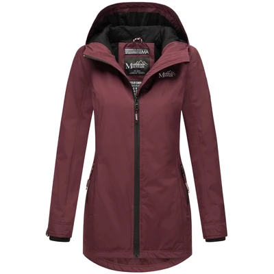 Abbildung von Marikoo Honigbeere Parka, Damen, Größe: Large, Dark red melange