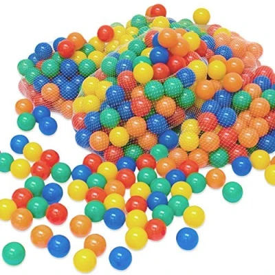 Abbildung von LittleTom Bällebad Bälle 100 bunte für 6 cm Farbmix, Farben 6cm