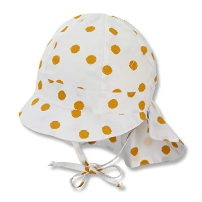 Abbildung von Sterntaler Baby Mädchen Schirmmütze M. Nackenschutz 1412125 Winter Hut, Gelb, 49