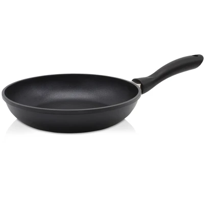 Abbildung von Krüger Bratpfanne Aluguss Pfanne flach LEIPZIG, Aluminiumguss (1 tlg), hochwertige Antihaft Versiegelung