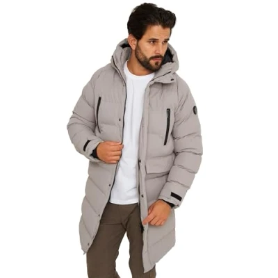 Abbildung von SOULSTAR Parka S2SETTIN Herren Winterjacke Wintermantel Steppjacke Pufferjacke mit Kapuze