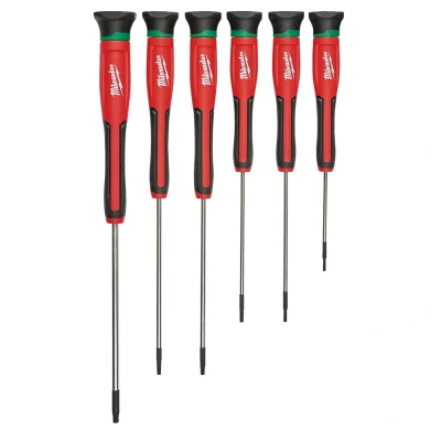 Abbildung von MILWAUKEE 4932471870 Schraubendrehersatz 6 T6, T7, T8, T9, T10, T15