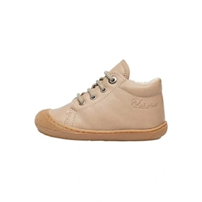 Abbildung von Naturino Cocoon Sneaker low für Kinder, Größe: 17, Beige Schuhe
