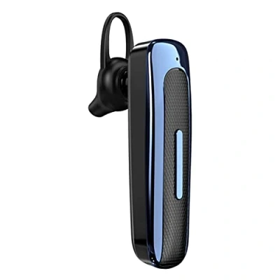 Abbildung von Bluetooth Headset, E1 EIN Ohr Kopfhörer Freisprecheinrichtung Drahtlose Stereo Ohrhörer Sport Ohrhörer, für Sicherheit Fahren, Laufen, und Geschäft (schwarz + blau)