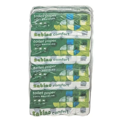 Abbildung von Satino comfort Toilettenpapier (64 St), 2 lagig, weiß, 250 Blatt/Rolle