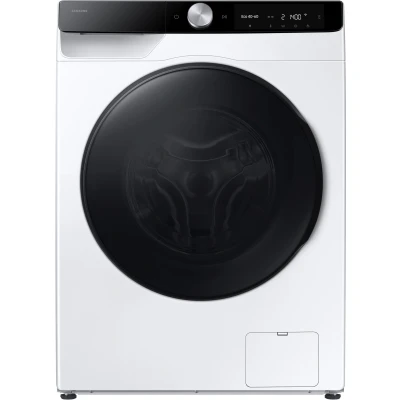 Abbildung von Samsung WD6100D SLIM AI Waschtrockner WD90DG6G94BKU2, 9+5 kg, Extra sparsam, EEK: E/A ( 10%), Nur 48 cm tief, Waschmaschine + Trockner in einem, Wash, Ecobubble, SmartThings, SuperSpeed, Weiß
