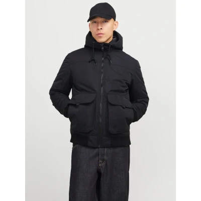 Abbildung von Jack &amp; Jones Jjconstruct Winterjacke, Herren, Größe: Large, Black