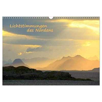 Abbildung von Lichtstimmungen des Nordens (Wandkalender 2025 DIN A3 quer), CALVENDO Monatskalender