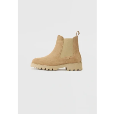 Abbildung von Tamaris Stiefelette, Damen, Größe: 36, Beige Schuhe