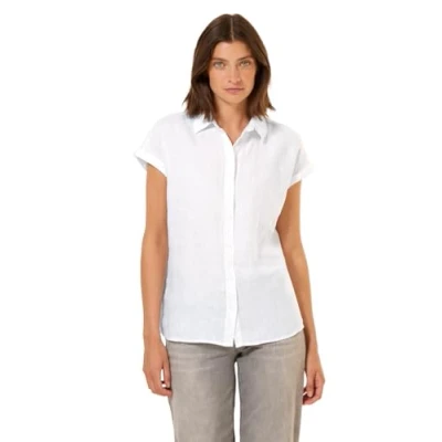 Abbildung von Cecil Damen B345376 Bluse, Weiß, XXL
