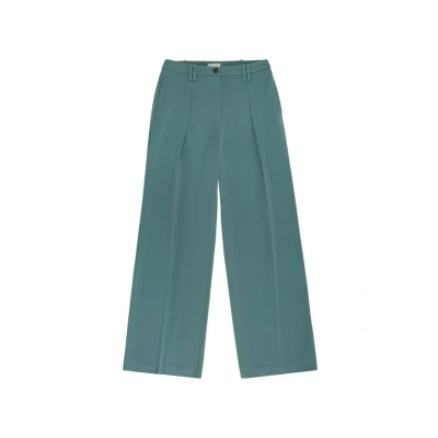 Abbildung von TOM Tailor Stoffhose, Damen, Größe: 36x32, Sea pine green