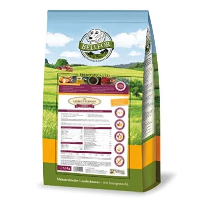 Abbildung von Bellfor Trockenfutter mit Insekten Landgut Schmaus Mini 7,5kg 7500 g