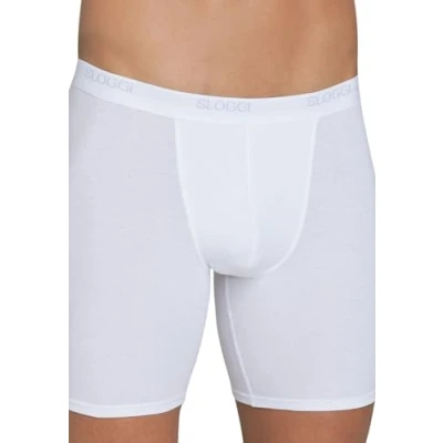 Abbildung von Sloggi For Men Basic Long Weiß Baumwolle Small Herren