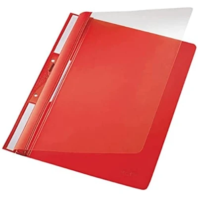 Abbildung von Leitz Plastic Einhängehefter 4190/4190 00 25 252x315mm rot