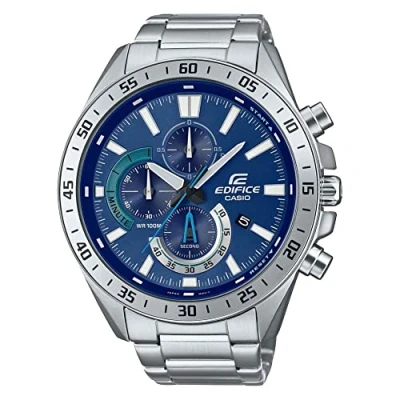 Abbildung von CASIO EDIFICE Chronograph EFV 620D 2AVUEF, Quarzuhr, Armbanduhr, Herrenuhr, Stoppfunktion, bis 10 bar wasserdicht