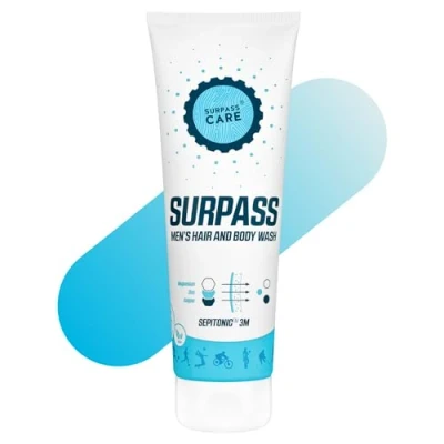 Abbildung von SURPASS Duschgel Herren Nach dem Sport, Männer Magnesium Verstärkt, Sport Duschgel, Spendet Feuchtigkeit und Verbessert die Hautstruktur, Beschleunigt Regeneration 250 ml