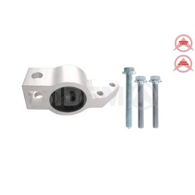Abbildung von SIDEM 863662 KIT Querlenkerlager unten, Vorderachse links Gummimetalllager Querlenker VOLKSWAGEN: Touran I, GOLF 5 Schrägheck, 6