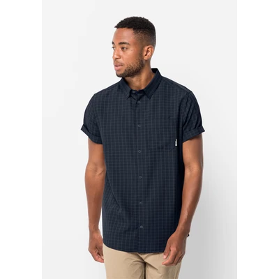 Abbildung von Jack Wolfskin EL Dorado Hemd, Herren, Größe: Small, Night blue checks