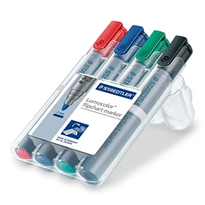 Abbildung von STAEDTLER Lumocolor Flipchart Marker 2.0 mm Mehrfarbig