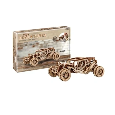 Abbildung von Revell Wooden Tiny Adventures Buggy Auto Modell Bausatz