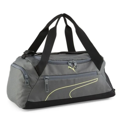 Abbildung von PUMA Fundamentals Sports Bag XS, Unisex Erwachsene Sporttasche, Mineral Gray Lime Sheen, OSFA