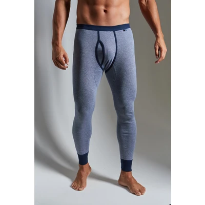 Abbildung von Clipper Exclusive Lange Unterhose, (Packung, 2 St.), modische Optik: Jeans meliert, tolle Qualität