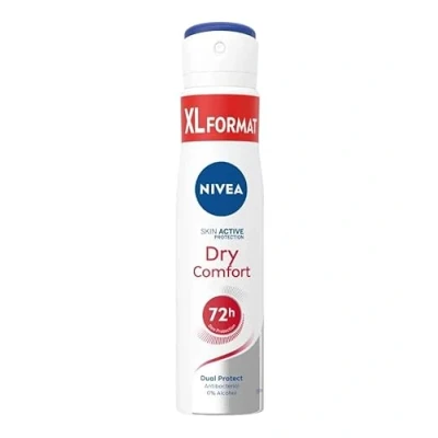 Abbildung von 6x Nivea Deospray, Antibakterielle Wirkstoffe, 0% Alkohol Dry Comfort 250ml