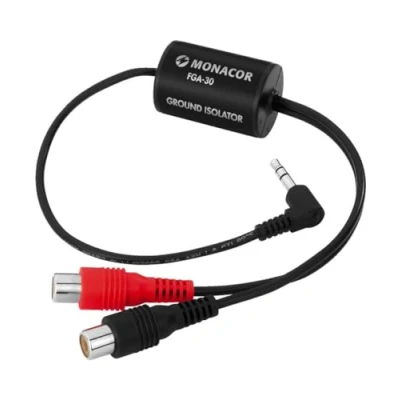 Abbildung von Monacor FGA 30, 20 30000 Hz, 20000 Ohm (O), 0,01%, Sort, 24 mm