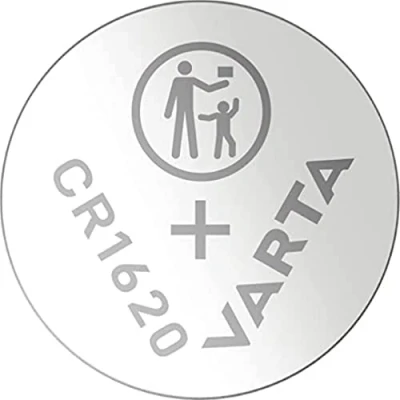 Abbildung von VARTA Batterien Knopfzelle CR1620, 1 Stück, Lithium Coin, 3V, kindersichere Verpackung, für elektronische Kleingeräte Autoschlüssel, Fernbedienungen, Waagen