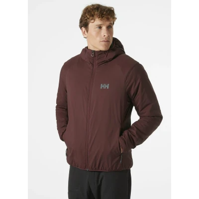 Abbildung von Helly Hansen Men Verglas Hooded Insulator Hickory Größe L
