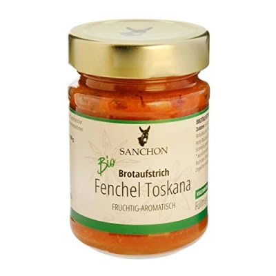Abbildung von Bio Brotaufstrich Fenchel Toskana, Sanchon (1 x 190 gr)