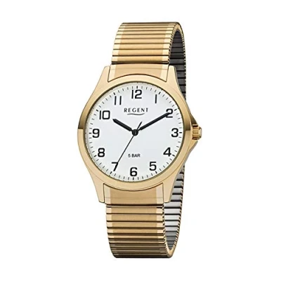 Abbildung von Regent Uhr, Herren, Größe: One Size, Goldfarben